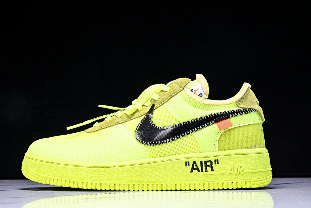 Off-White x NK Air Force 1 Low ''Volt'' OW AO4606-400