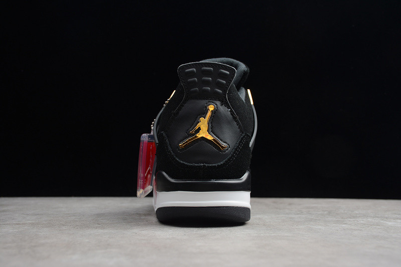 Air Jordan 4 “Royalty” Black/Metallic Gold-White 308497-032
