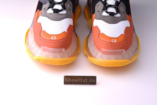 BLCG Triple S Clear Sole Orange White 541624 W09E1 1766