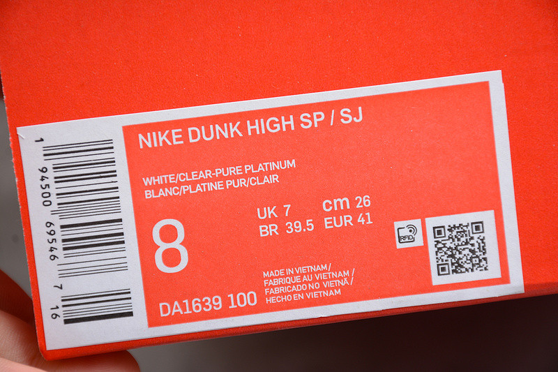 Slam Jam x Nike Dunk High DA1639-100