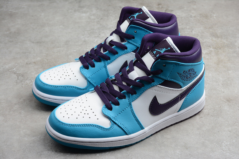 Air Jordan 1 Mid "Hornets " 554724-415
