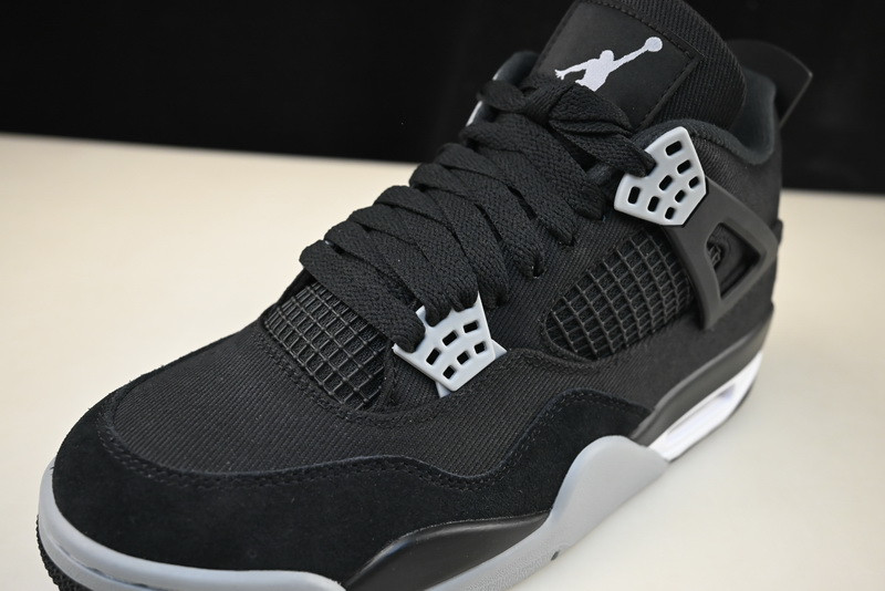Air Jordan 4 “Black Canvas” DH7138-006