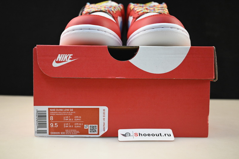 LeBron James x Nike Dunk Low “Fruity Pebbles” DH8009-600