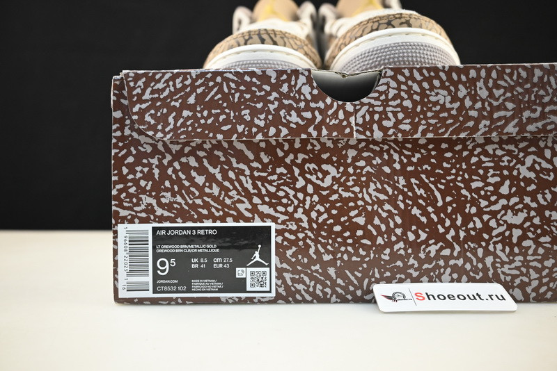 Air Jordan 3 “Palomino”  CT8532-102