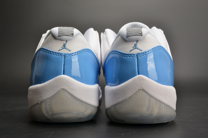 AIR JORDAN 11 RETRO LOW "CAROLINA 2017 RELEASE" mens 528895-106