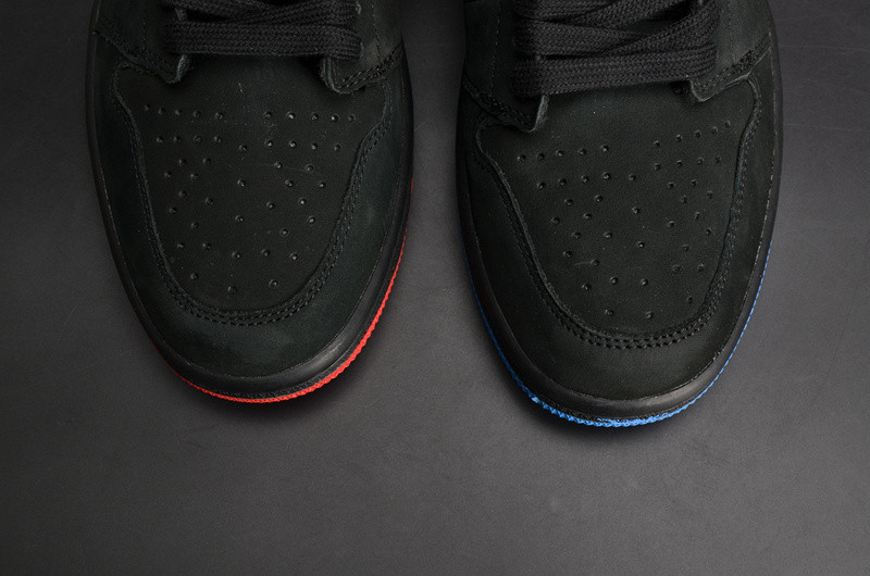 Air Jordan 1 Retro High OG “Quai 54”  Black/Italy Blue-University Red mens AH1040-054