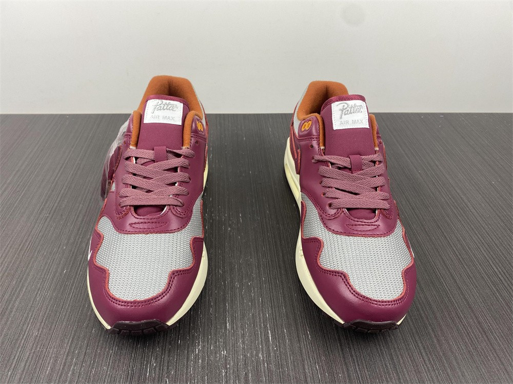 Nike Air Max 1 Patta Waves Rush Maroon  DO9549-001