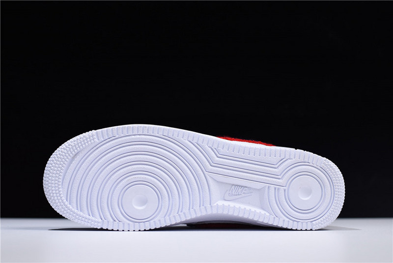 Nike Air Force 1 Low LV8 3D Chenille S* White Red Blue  823511-106