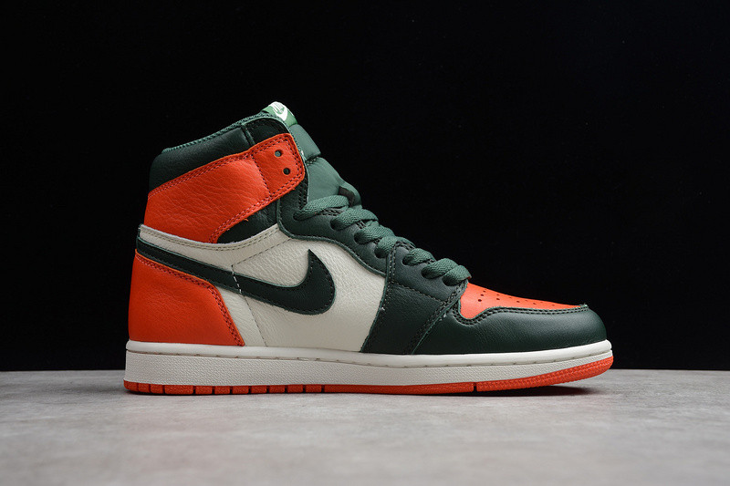 SoleFly x Air Jordan 1 Retro High OG Sail/Fir-Team Orange AV3905-138