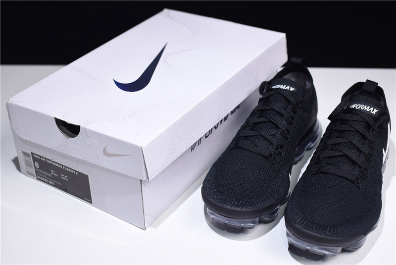 Nike Air Vapormax Flyknit 2.0 Black/White-Dark Grey 942842-001
