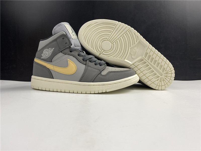 Air Jordan 1 Mid Grey Onyx (W) BQ6472-020