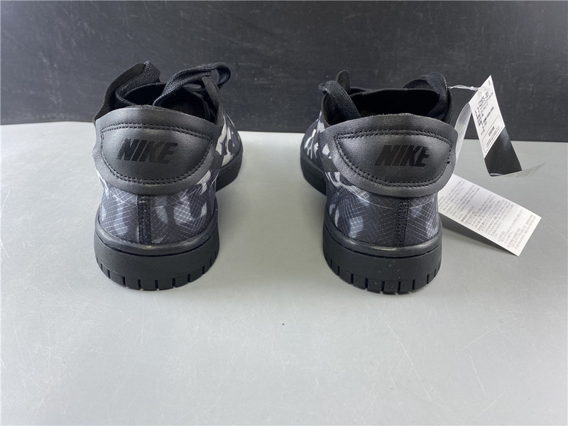 Comme des Garcons x Nike Dunk Low Print Black CZ2675-001