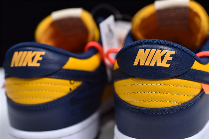 OF x Nike Dunk Low Michigan CT0856-700