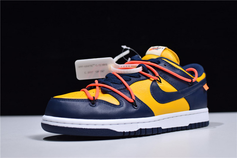 OF x Nike Dunk Low Michigan CT0856-700