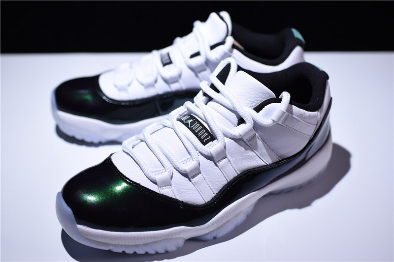 Air Jordan 11 Retro Low "Emerald" 528895-145