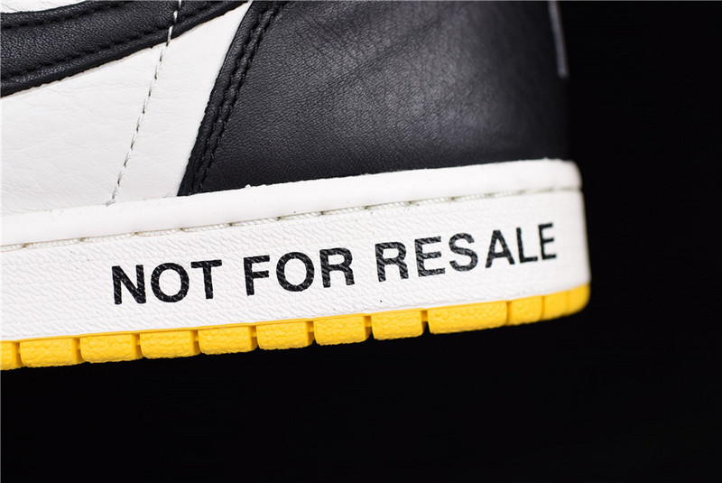 Air Jordan 1 Retro High OG NRG “Not For Resale” Varsity Maize 862428-107