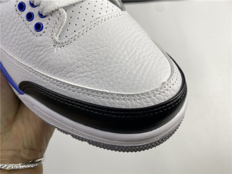Air Jordan 3 Retro White Blue Shoes CT8532-040