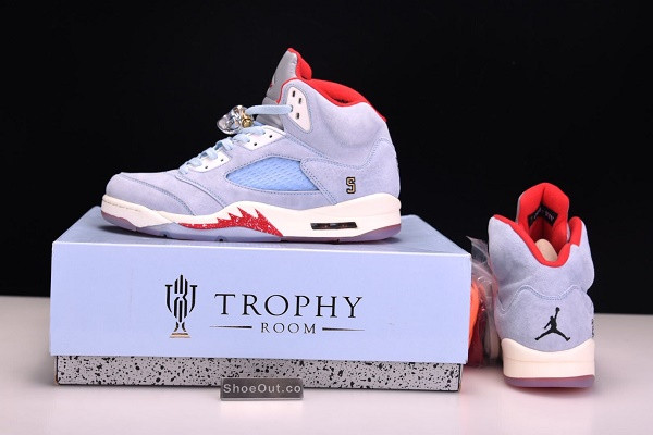 Trophy Room x Air Jordan 5 JSP Ice Blue CI1899-400