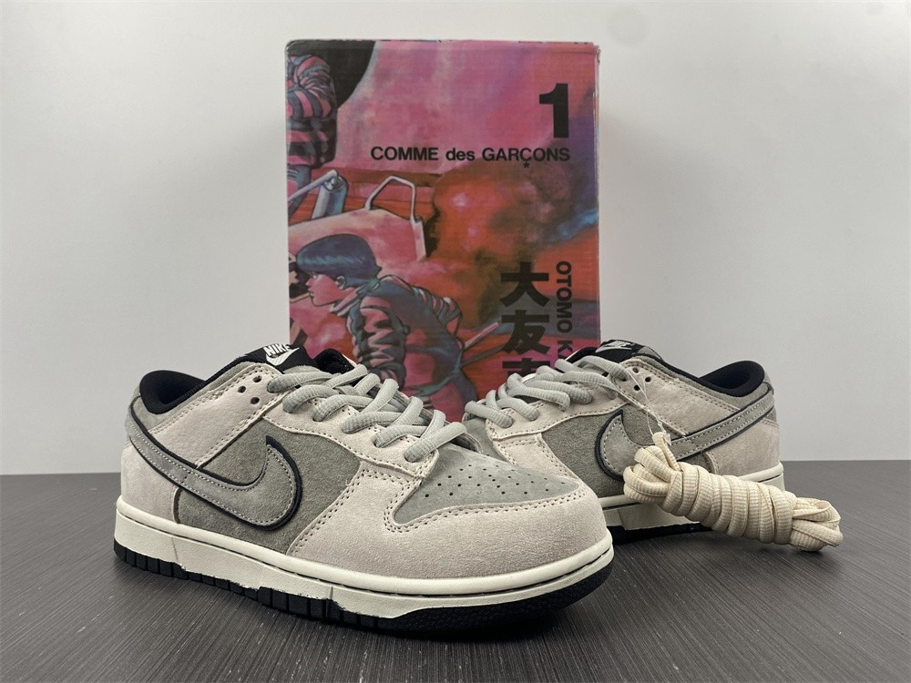 Otomo Katsuhiro x Nike SB Dunk Low Steamboy OST White Black LF0039-006