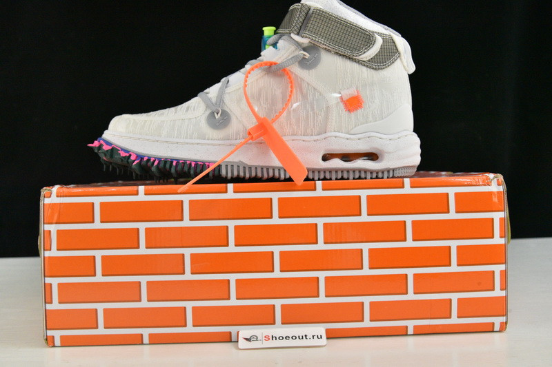 OF x Nike Air Force 1 Mid White DO6290-100