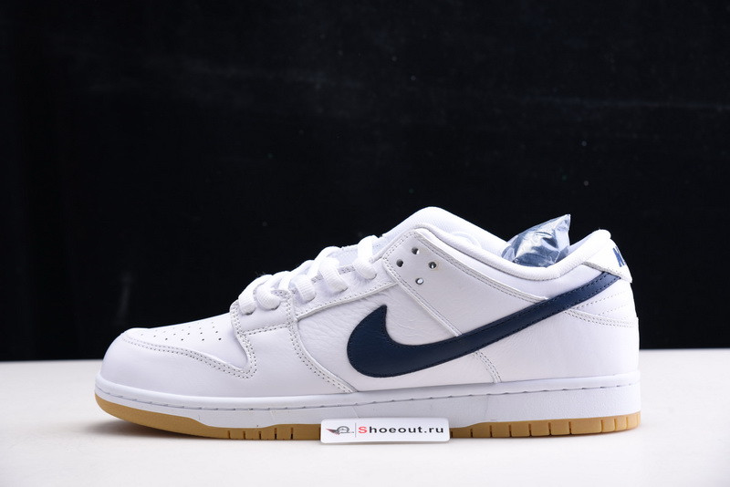 Nike SB Dunk Low Orange Label White Navy CZ2249-100