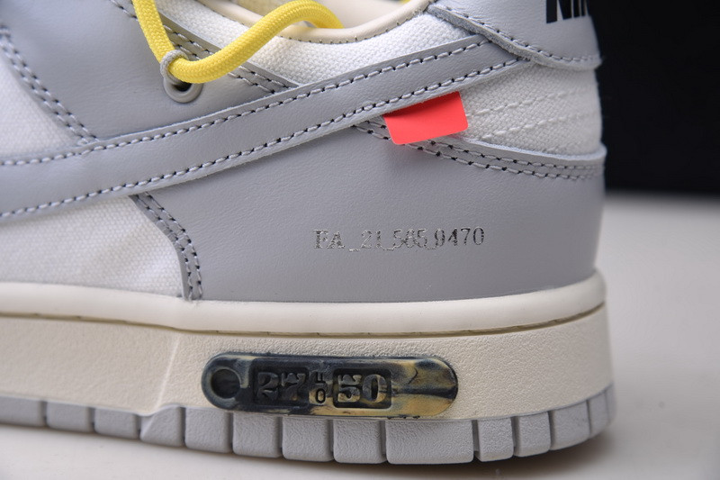OF x Nk Dunk Low NO.27 Of 50 DM1602-120