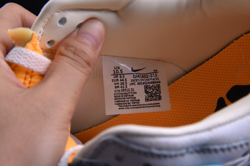 OF x Nike Dunk Low Beige Grey Lot 2 DM1602-115