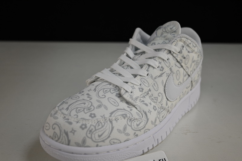 Nike Dunk Low “White Paisley” DJ9955-100