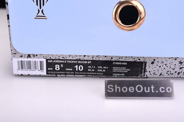 Trophy Room x Air Jordan 5 JSP Ice Blue CI1899-400