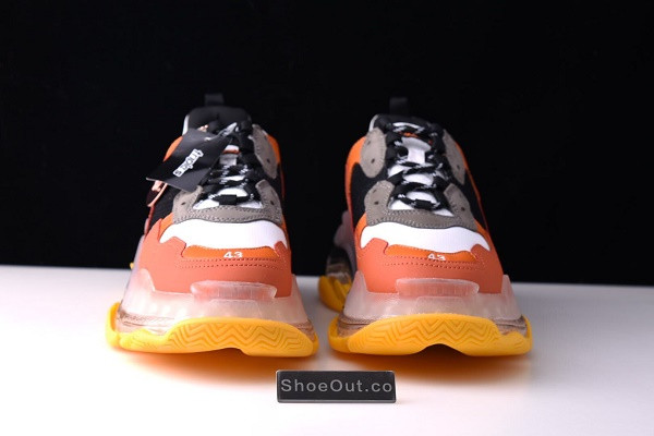 BLCG Triple S Clear Sole Orange White 541624 W09E1 1766