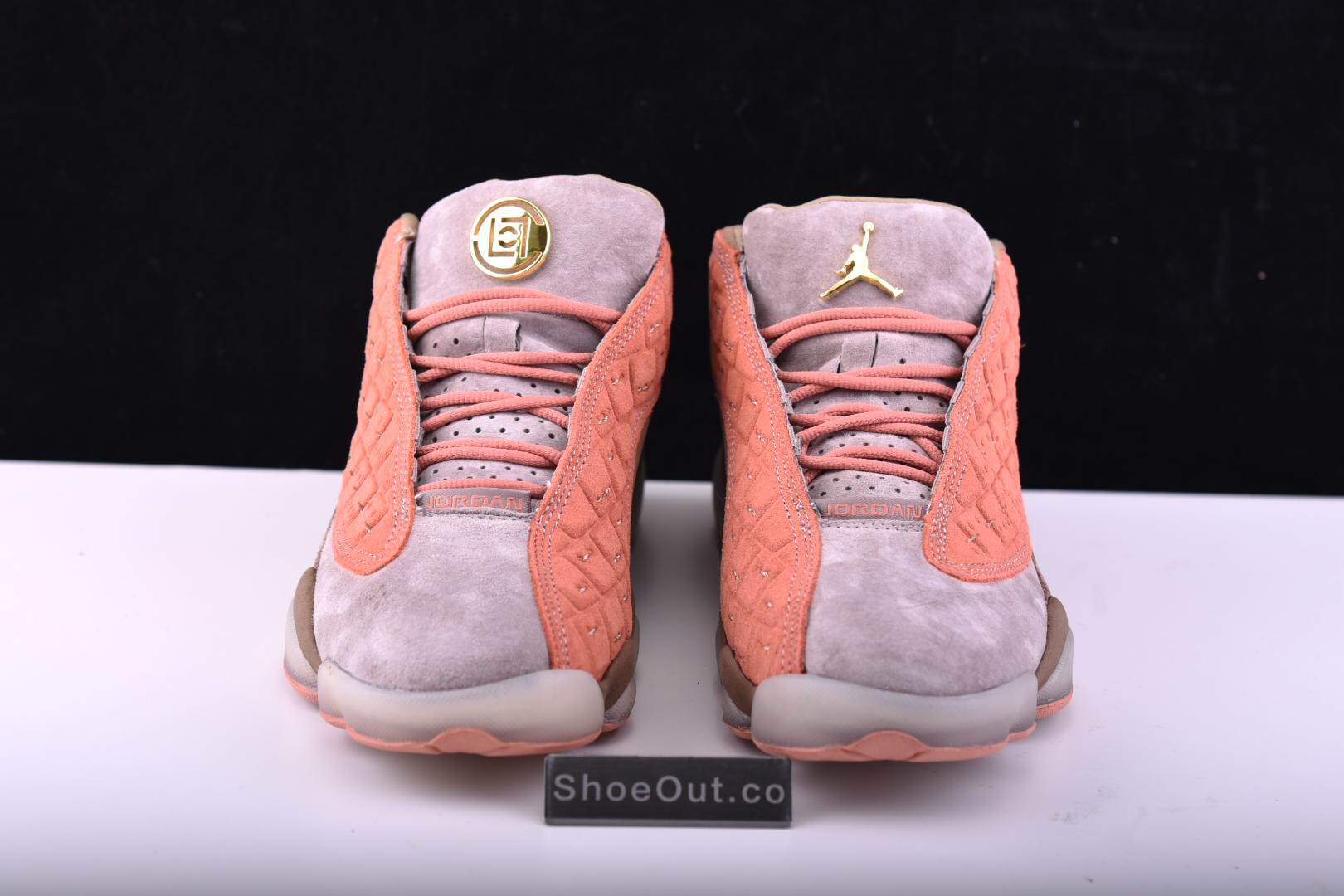 CLOT x Air Jordan 13 Low Sepia Stone/Canteen-Terra Blush AT3102-200