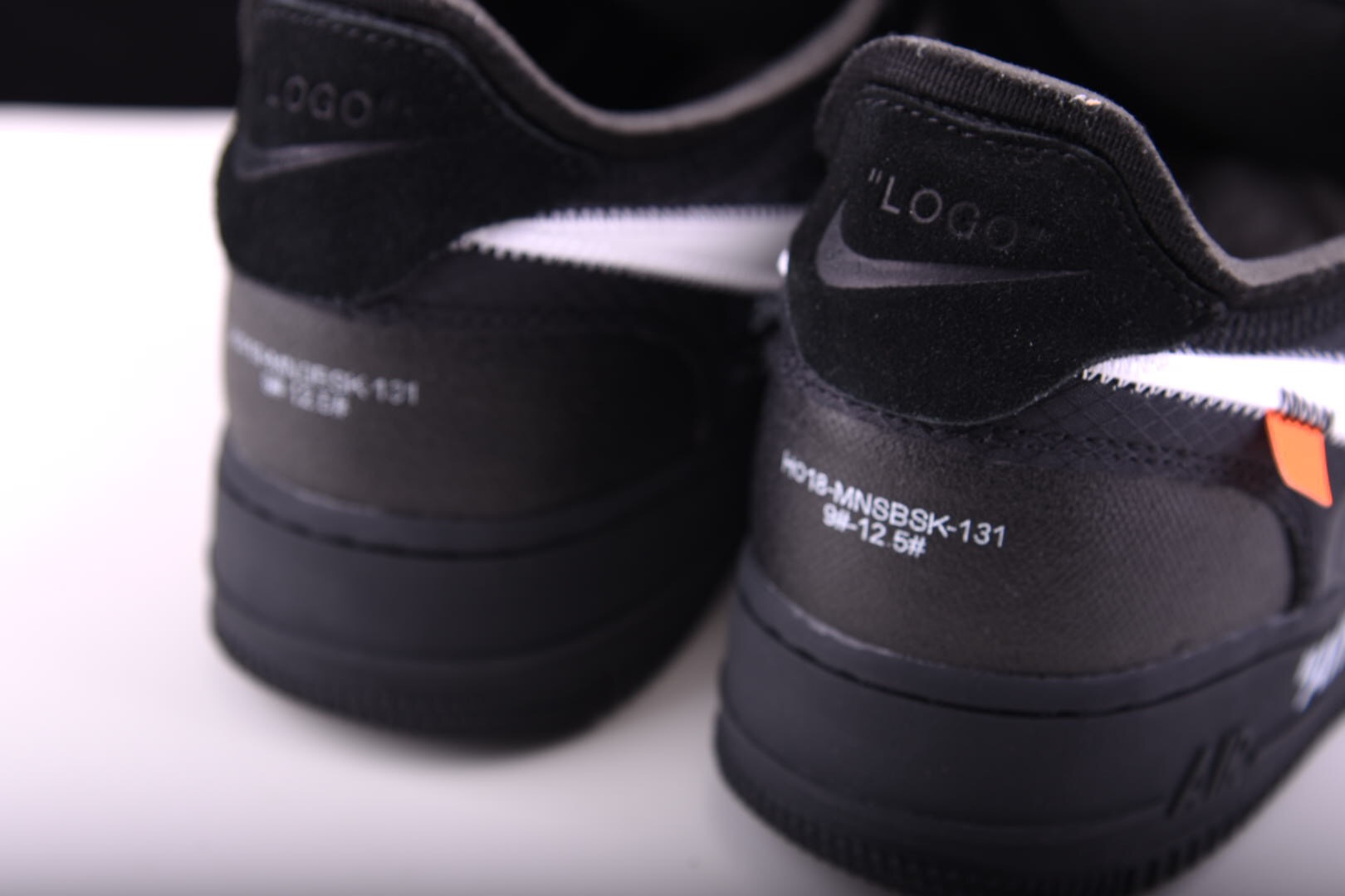 OFF White x Nike Air Force 1 Low Black AO4606-001