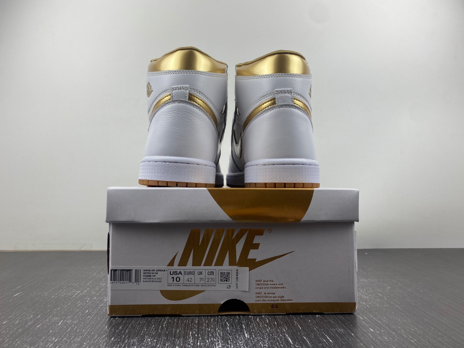 Air Jordan 1 High OG WMNS “Metallic Gold” FD2596-107