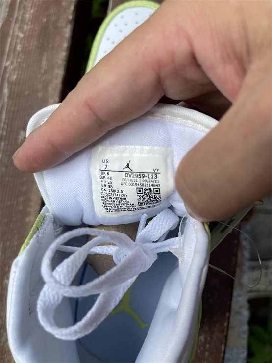 Air Jordan 1 Mid SE “Green Python” DV2959-113