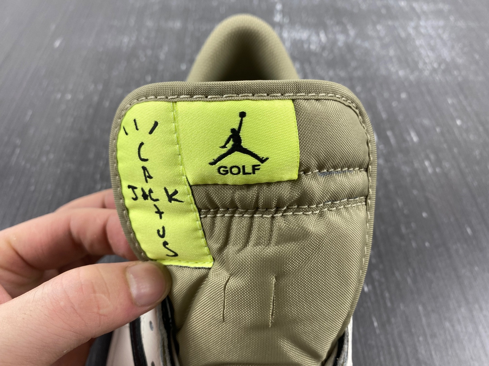 Travis Scott x Air Jordan 1 Low Golf FZ3124-200