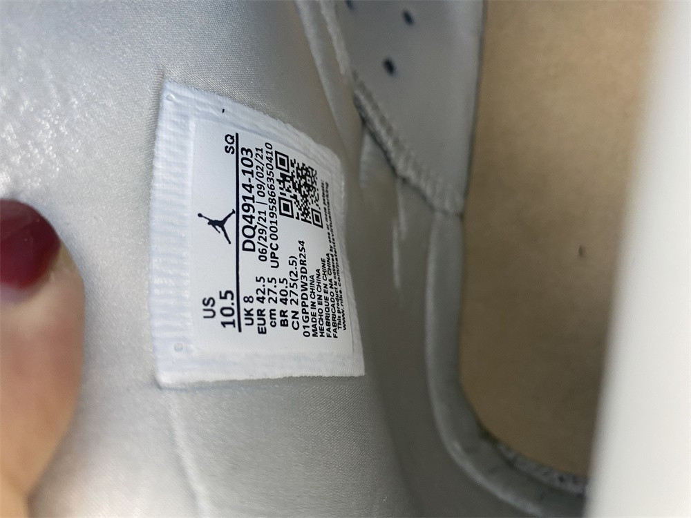 nike air jordan 6 “T*f*ny” dq4914-103