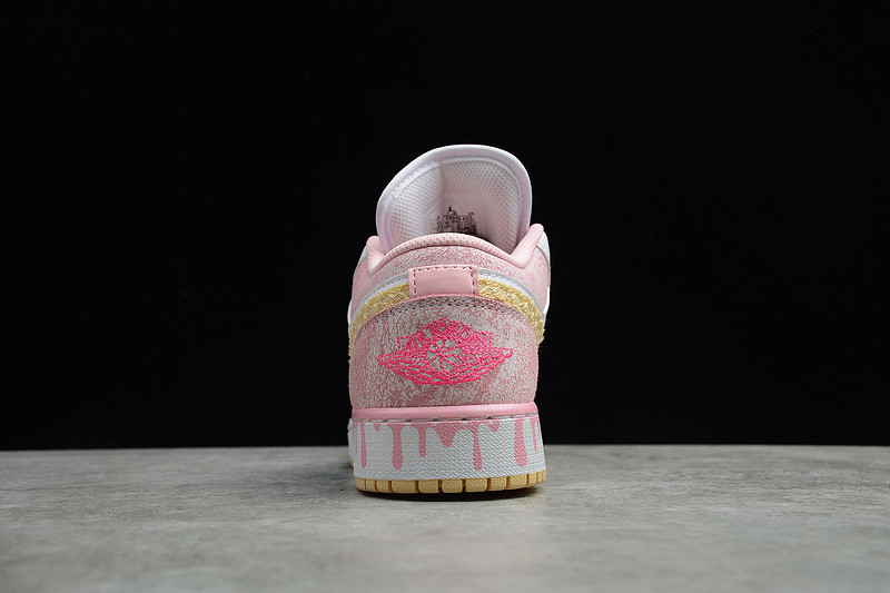 Air Jordan 1 Low GS “Paint Drip” CW7104-601