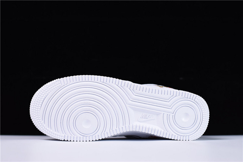 Nike Air Force 1 07 LNY QS Lunar New Year White  Flowers WOMENS  AJ8298-100