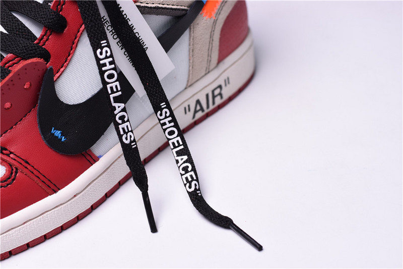 OFF WHITE Air Jordan 1 Retro Chicago The Ten AA3834-101