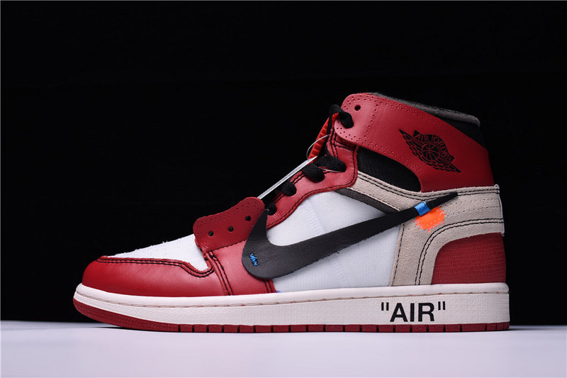 OFF WHITE Air Jordan 1 Retro Chicago The Ten AA3834-101